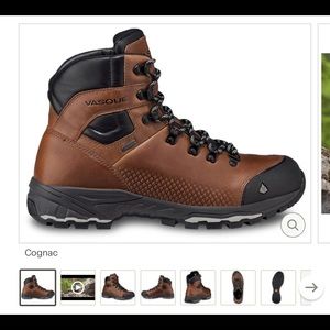 Cognac Vasque hiking boots
